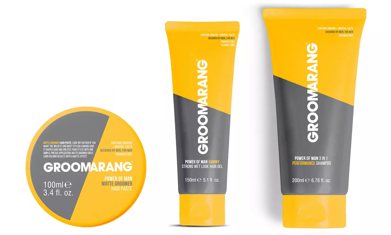 Lot cire/gel et shampooing homme sans paraben et sans sulfate - Primary Image