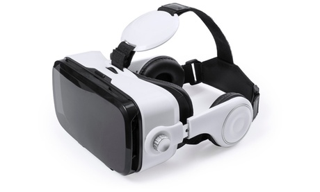 Occhiali Smartek per realtà virtuale con pulsante interattivo e cuffie incluse