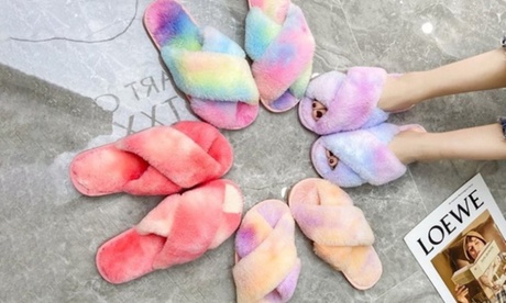 Pantofole aperte in punta disponibili in 4 colori