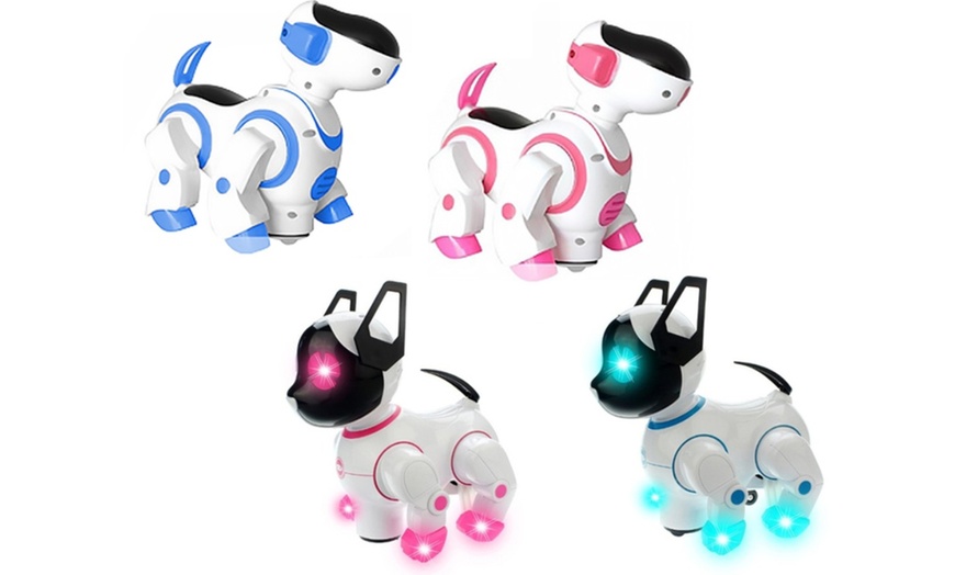 Image 1: Children's Dancing Robot Dog