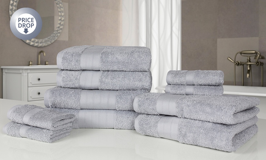 Image 1: 10-Piece Egyptian Cotton Towel