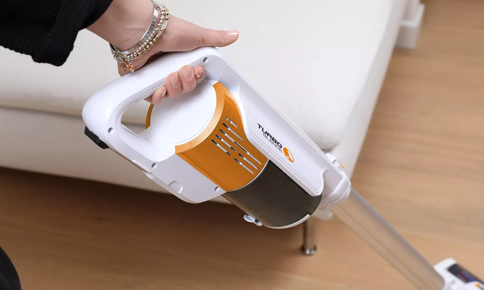 Aspirapolvere senza fili multifunzione Turbo Silence da 1200 W