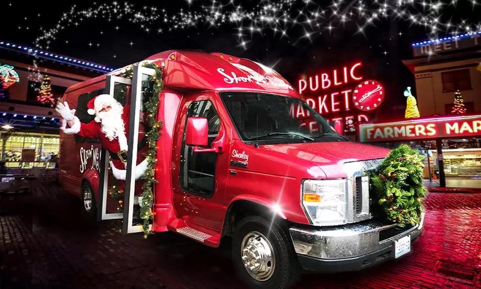 Two-Hour Seattle Holiday Lights Bus Tour With Santa at The Wheel from Show Me Seattle, Dec 1–29 (Up to 26% Off) - Primary Image