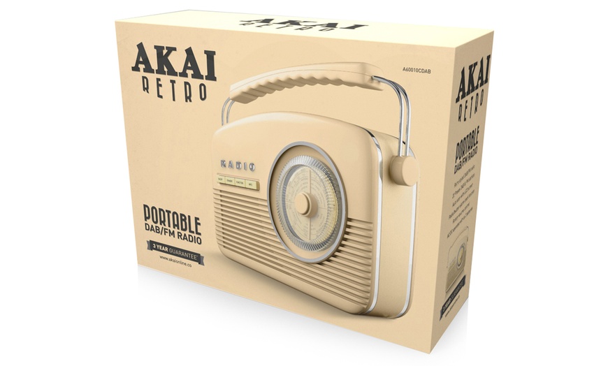 Image 7: Akai Retro DAB Radio