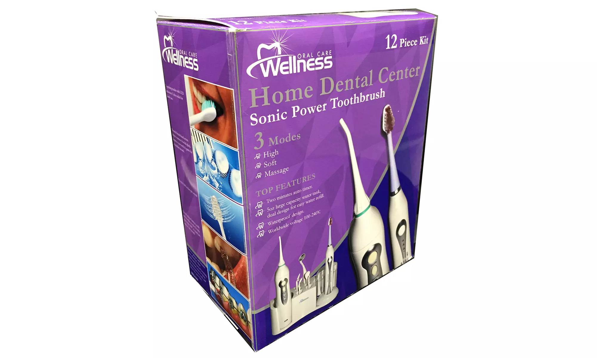 Wellness WE6200 Sonic Toothbrush, Oral Irrigator, and Accessories - Second Medium