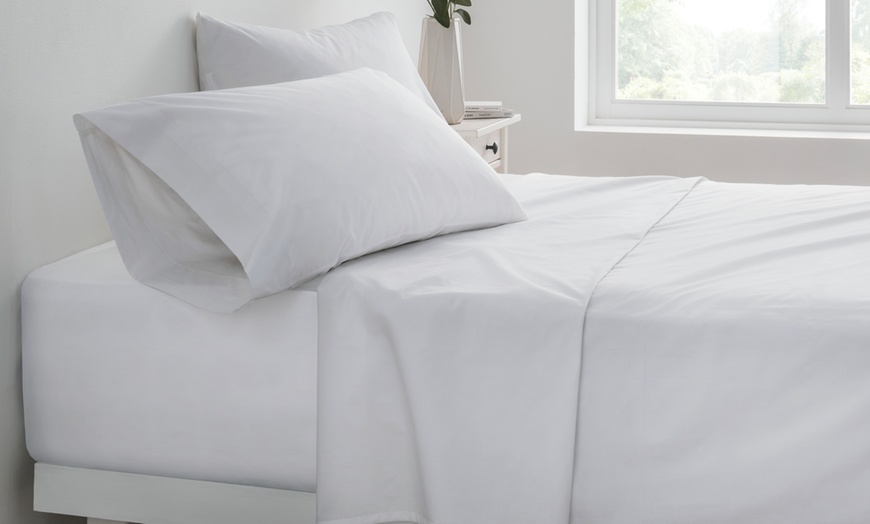 Image 2: Extra-Deep Fitted Sheet or Pillowcases