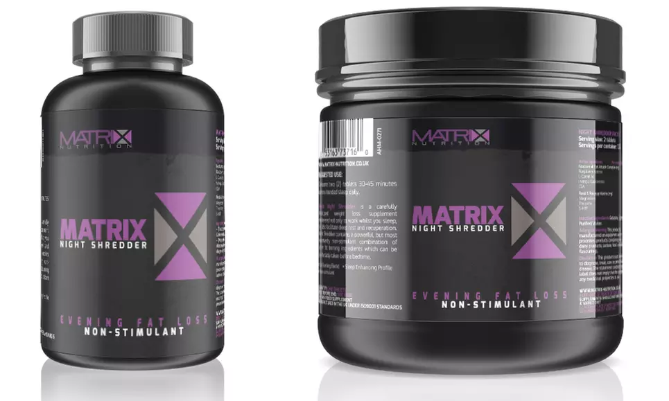 Matrix Elite Night Shredder unterstützt die Fettverbrennung in der Nacht - Primary Image