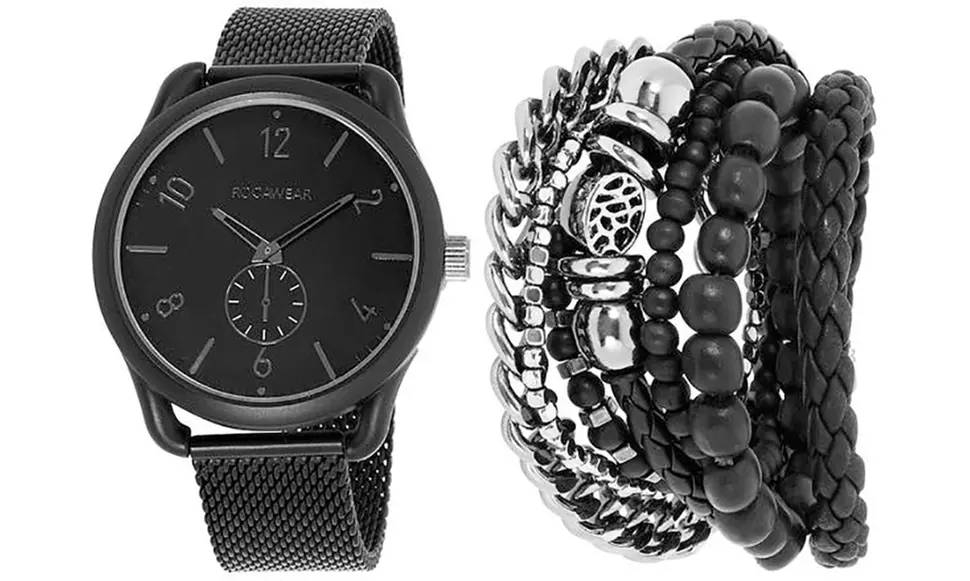 Rocawear Men's Watch with Free Bracelet Set - Primary Image