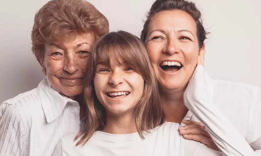 60 Min. Generationen Fotoshooting inkl. 2-5 Bildern + Geschenk