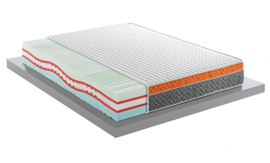 Image 5: Memory-Matratze auf Basis von Wasserschaum