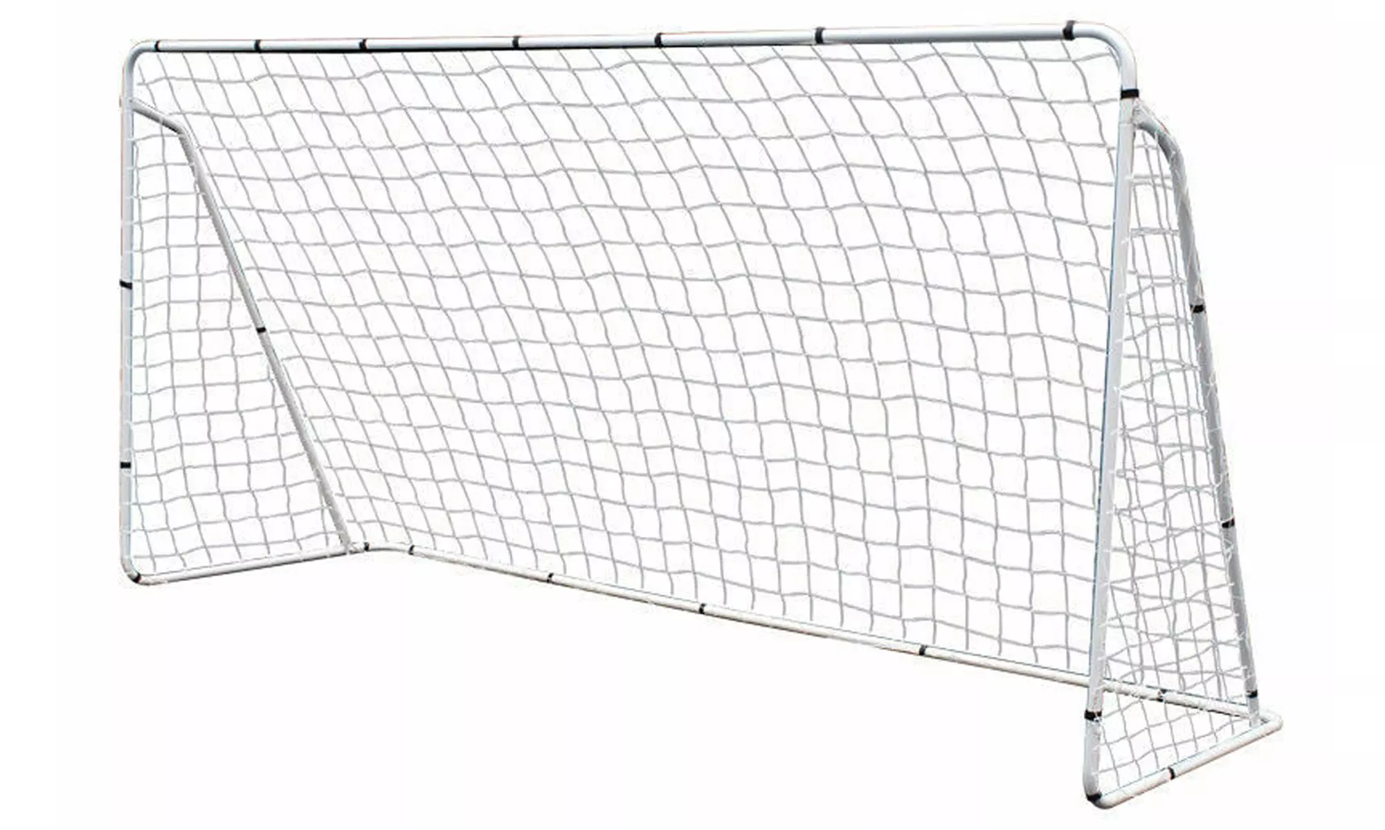 ZENY 12' x 6' Soccer Goal with Net and Anchors - Second Medium