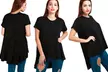 T-shirt ample uni pour femme - Image 2