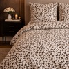 Image 1: Set di biancheria da letto in cotone reversibile con stampe animalier