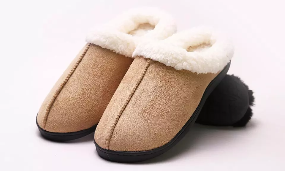 Chaussons pour homme et femme fourrés en laine - Second Medium