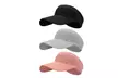 3-Pack Women's Knitted Sun Visor Hat - Second Medium