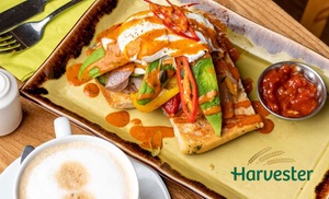 Brunch and Bubbles for Two People at Harvester Restaurants H.O.