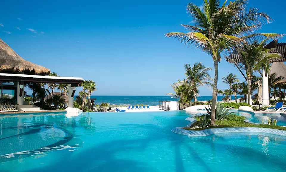 ✈ 3-, 4-, 5-, 6-, or 7-Night Kore Tulum Retreat & Spa Resort Stay w/ Air. Price per Person Based on Double Occupancy. - Primary Image