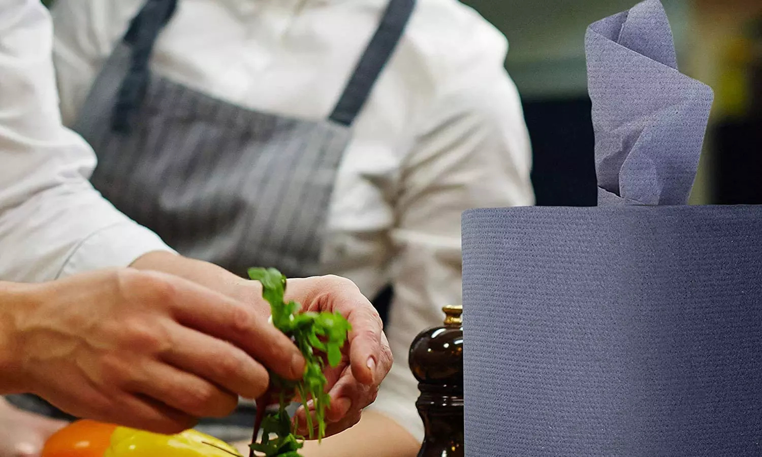 6, 12 or 18 Phoenix Blue Two-Ply Centrefeed Kitchen Rolls