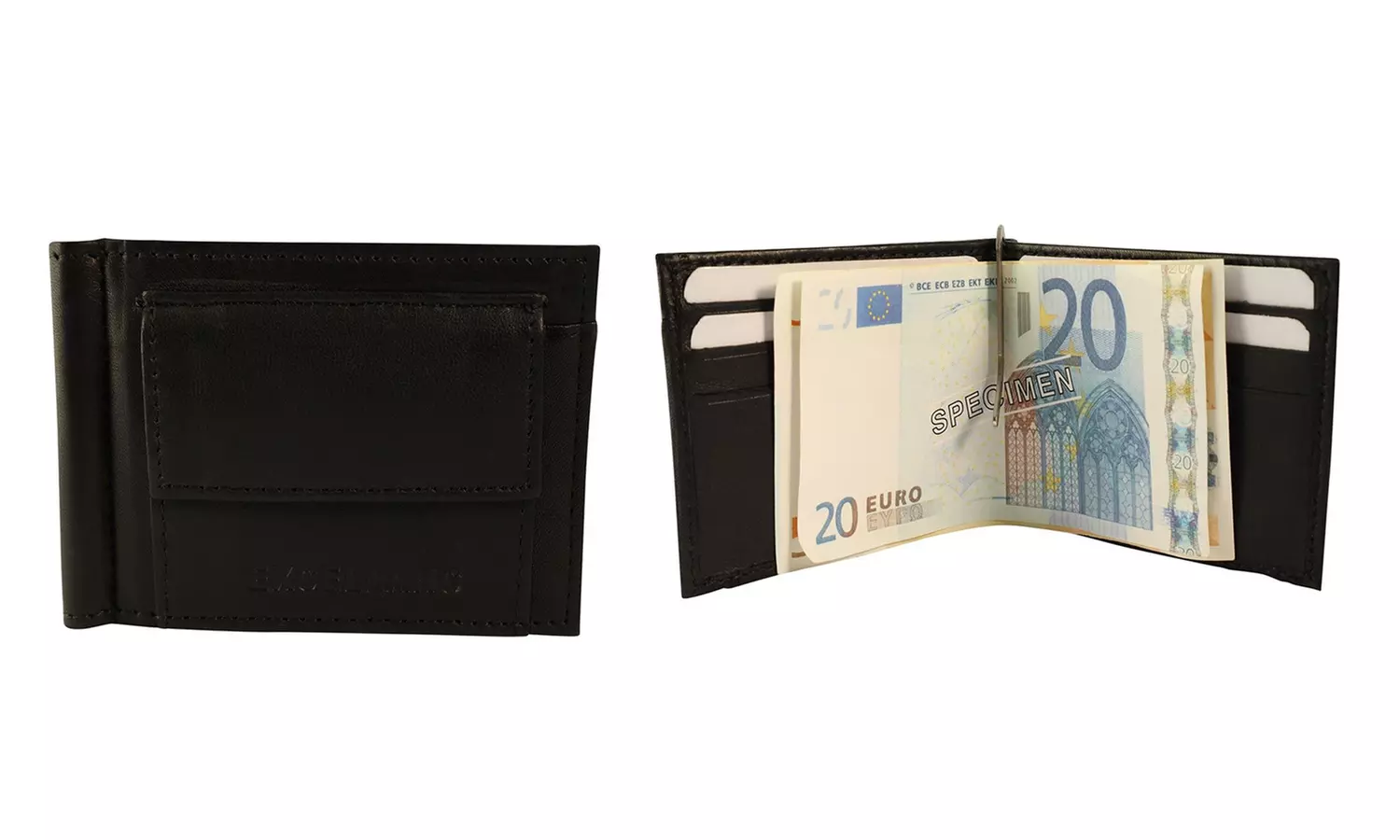 1x, 2x, oder 3x Herren- oder Unisex-Geldbörse aus Leder