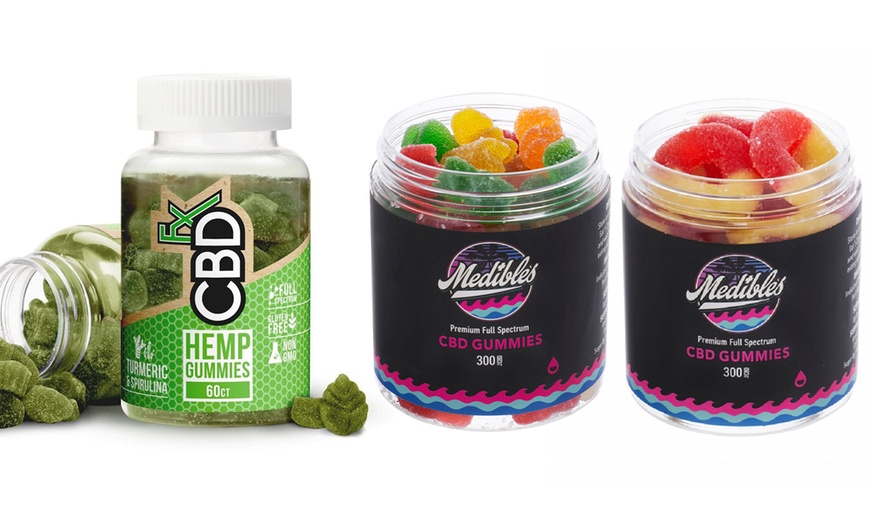 Image 1: 30 CBD Gummies 300mg