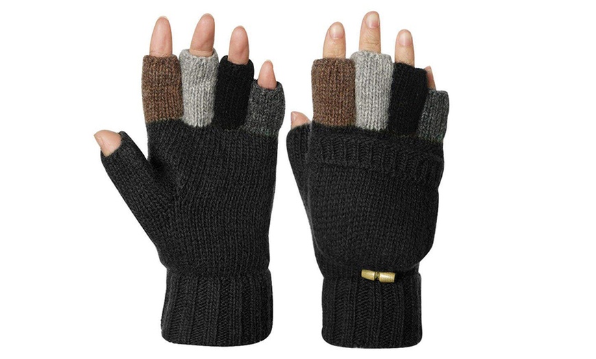 Image 4: Thermal Fingerless Gloves