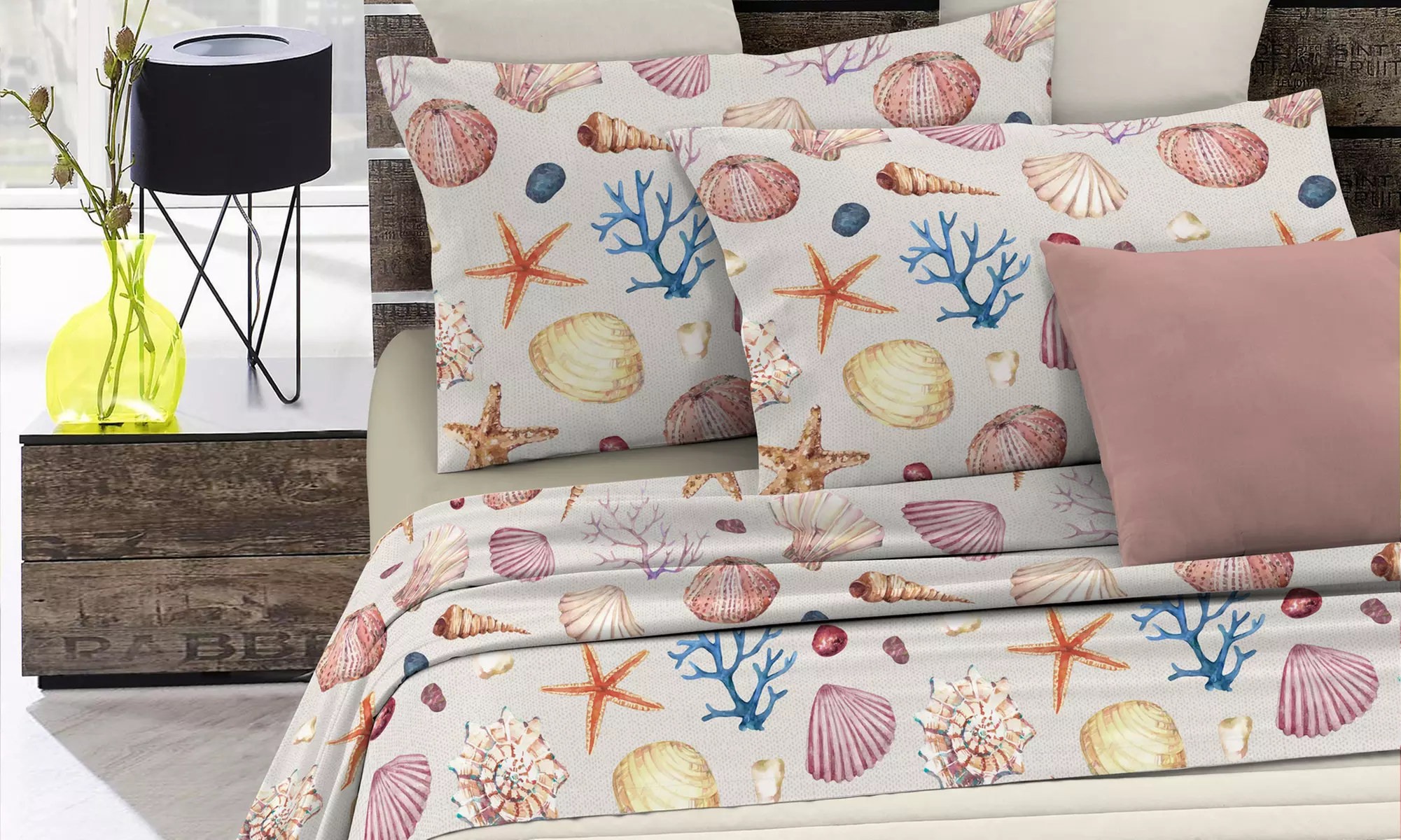 Completo letto Fashion no stiro Made in Italy