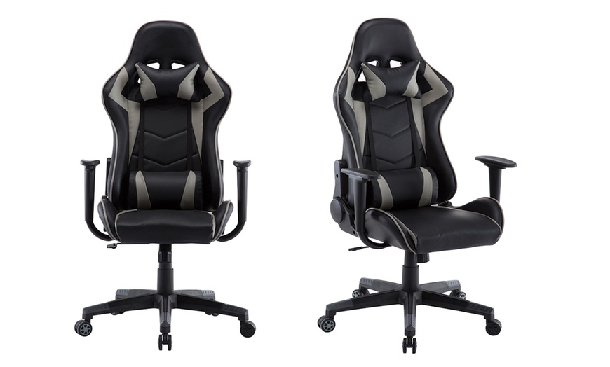 Image 6: Racing-Style Office Chair