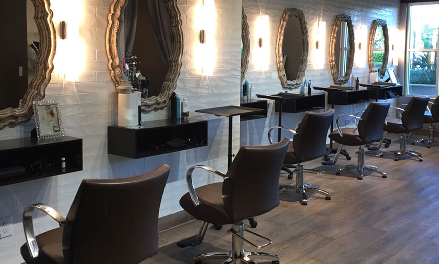 Image 2: Get a Fresh Look with Color, Cut and Moroccan Oil Treatment