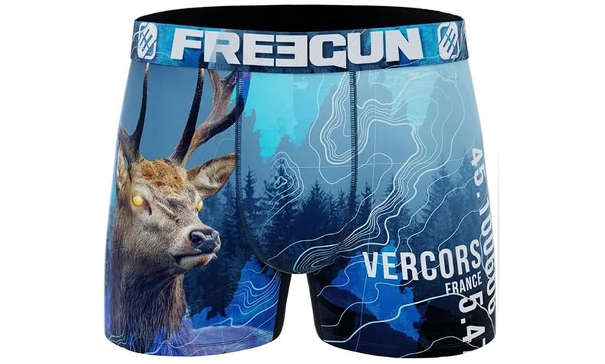 Image 6: Lot de 4 boxers Freegun imprimé animal