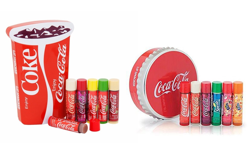 Image 1: Lipsmacker Coca Cola Lip Glosses