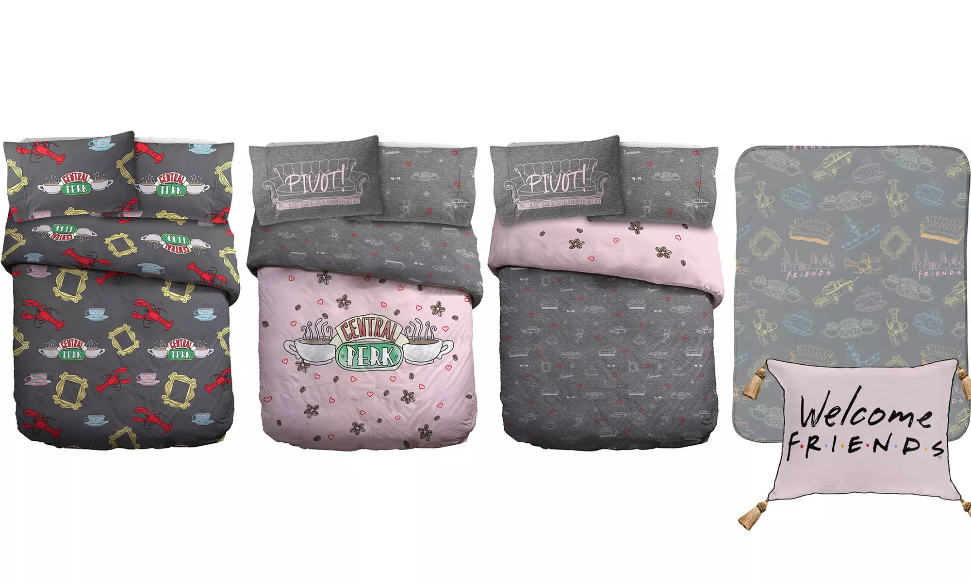 Warner Bros Friends Bedroom Collection - Primary Image