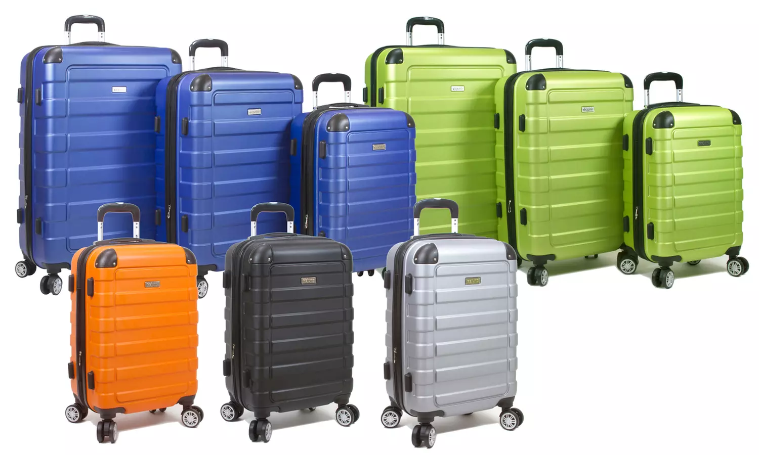 Dejuno Tahoma Expandable Hard-Sided Spinner Luggage Set with TSA Lock (3-Piece) - Primary Image