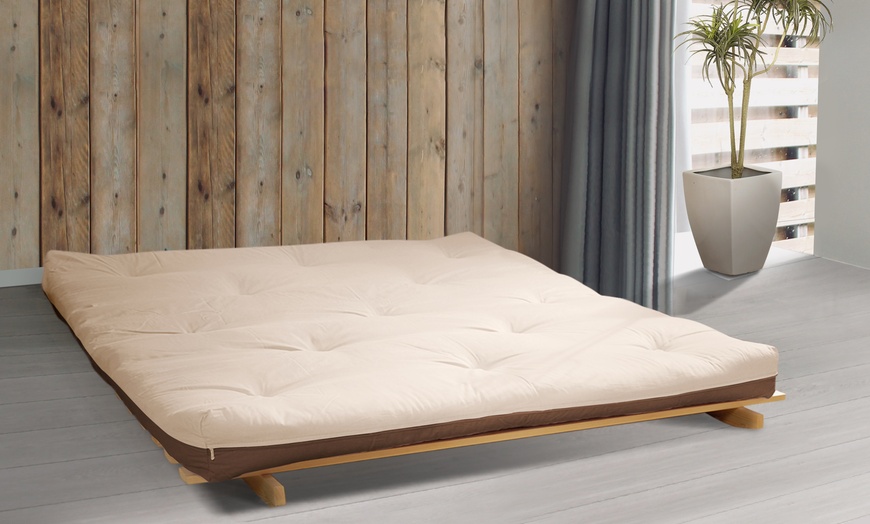 Image 23: Futon Frame and Mattress