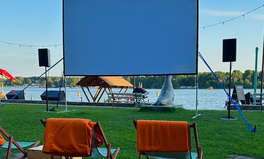 Image 3:  Eintritt in das Freiluftkino im Strandbad Wendenschloss