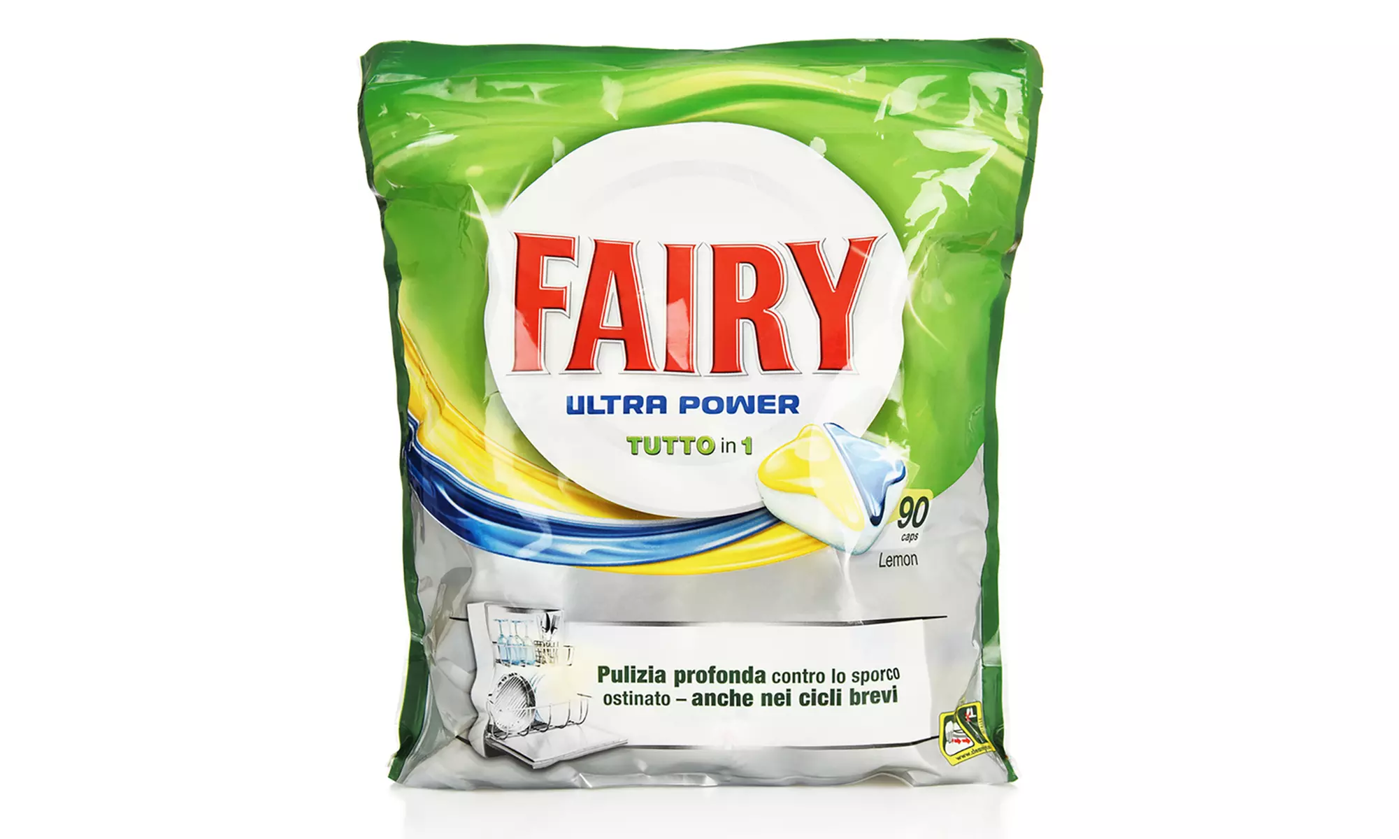 Fairy Geschirrspülmittel 2,5 l oder Geschirrspültabs (90 Tabs pro Packung) - Second Medium
