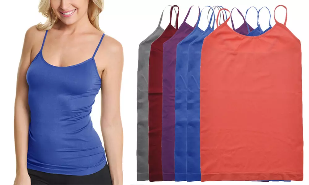 Angelina Seamless Camis (6-Pack) - Primary Image