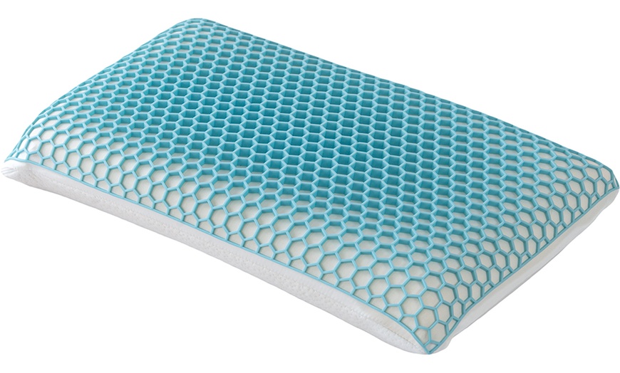 Image 5: Almohada de espuma viscoelástica y estructura alveolar, de Sampur