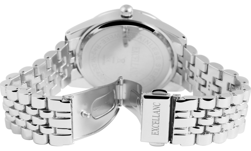 Image 7: Montre femme acier Excellanc