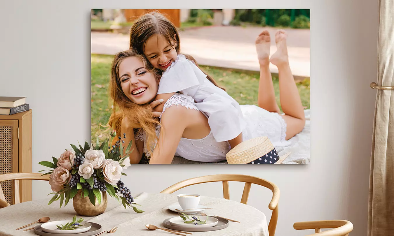 Photos sur toile personnalisée, dimensions au choix avec Hello Deco