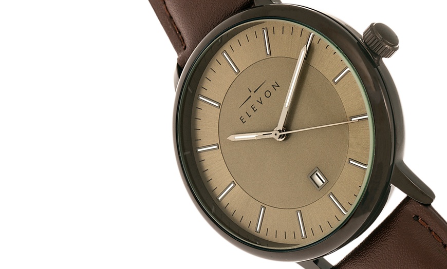 Image 29: Elevon Men's Watch with Date