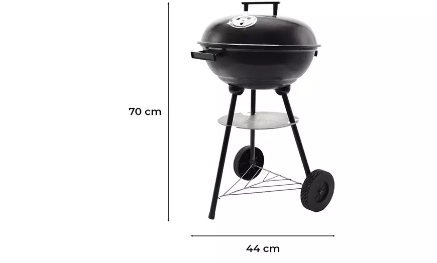 Image 3: Barbecue au charbon de bois Tondo avec couvercle