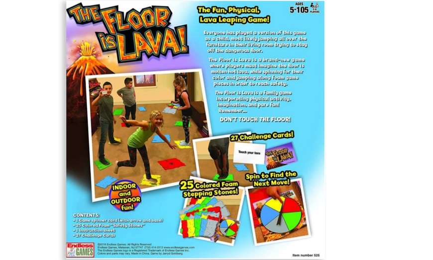 Image 4: The Floor is Lava Board Game