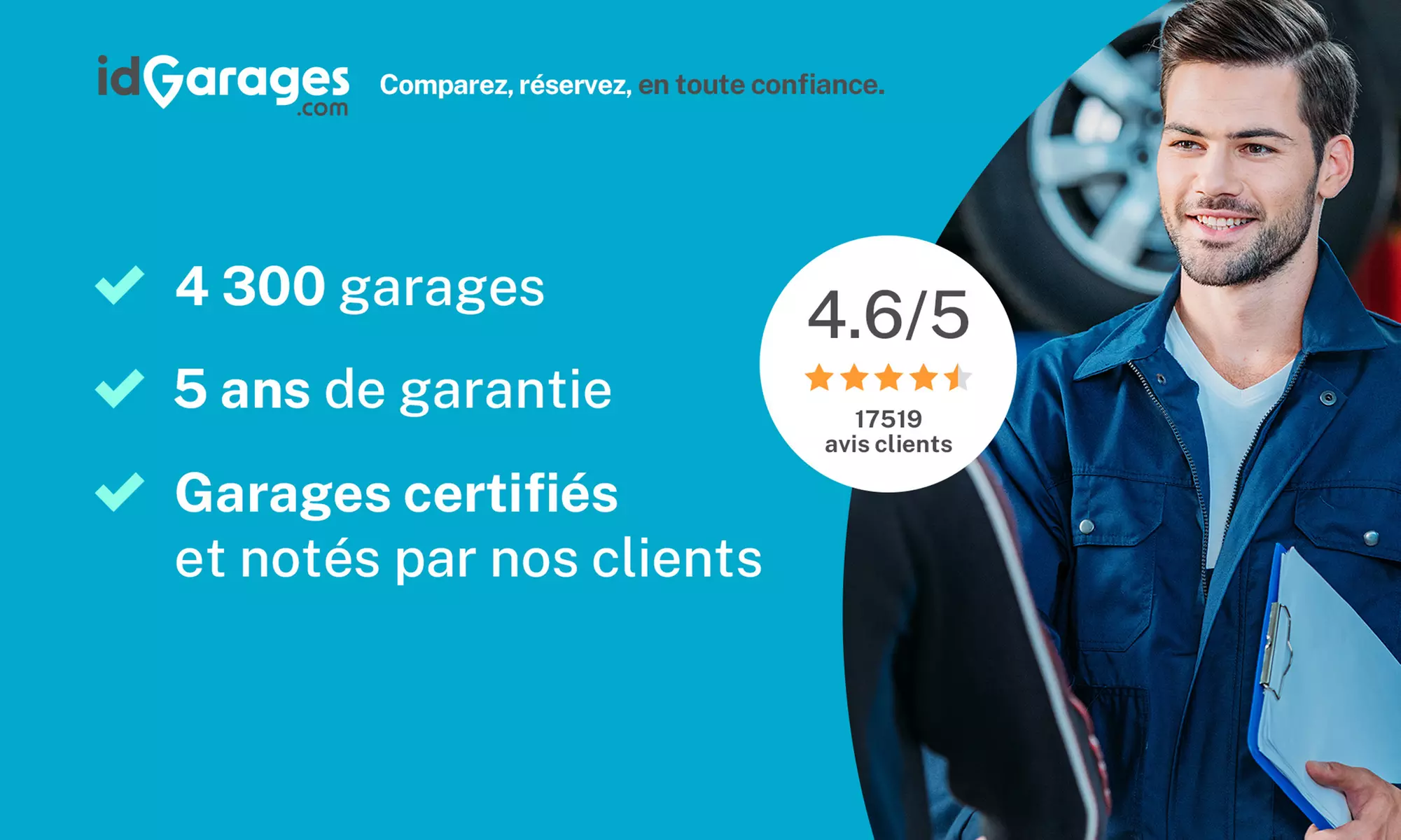 Jusqu'à 75€ offerts pour votre rendez-vous d’entretien et de réparation auto avec idGarages (sous conditions) - Second Medium