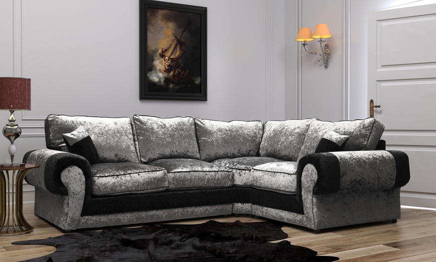 Image 4: Madrid Corner Sofa