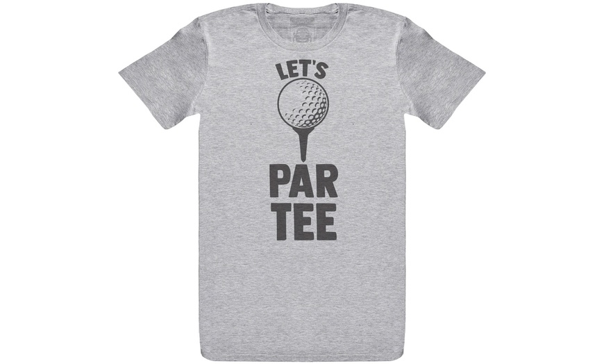 Image 4: Men's Golf Print T-Shirt