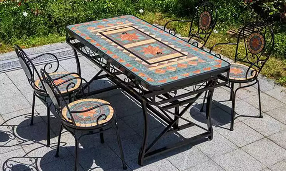 Set con tavolino e sedie da esterno BuyBuy