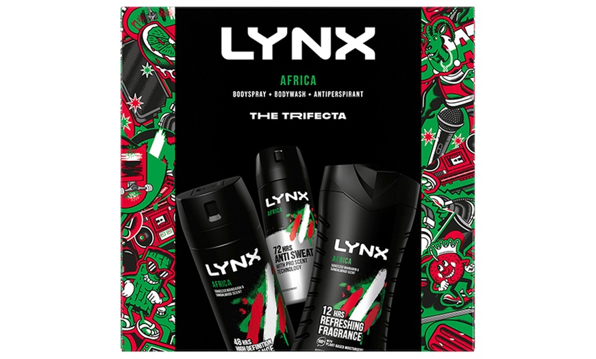 Image 3: Lynx Africa The Trifecta Gift Set for Him