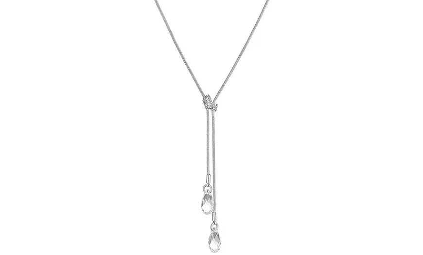 Image 7: Boucles d'oreilles ou collier "Elena" avec cristal autrichien