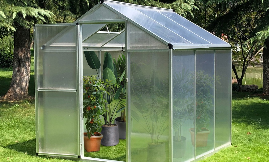 Image 5: Outsunny Greenhouse