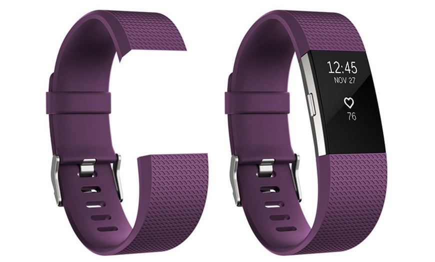 Image 5: Replacement Band Compatible with Fitbit Charge 2